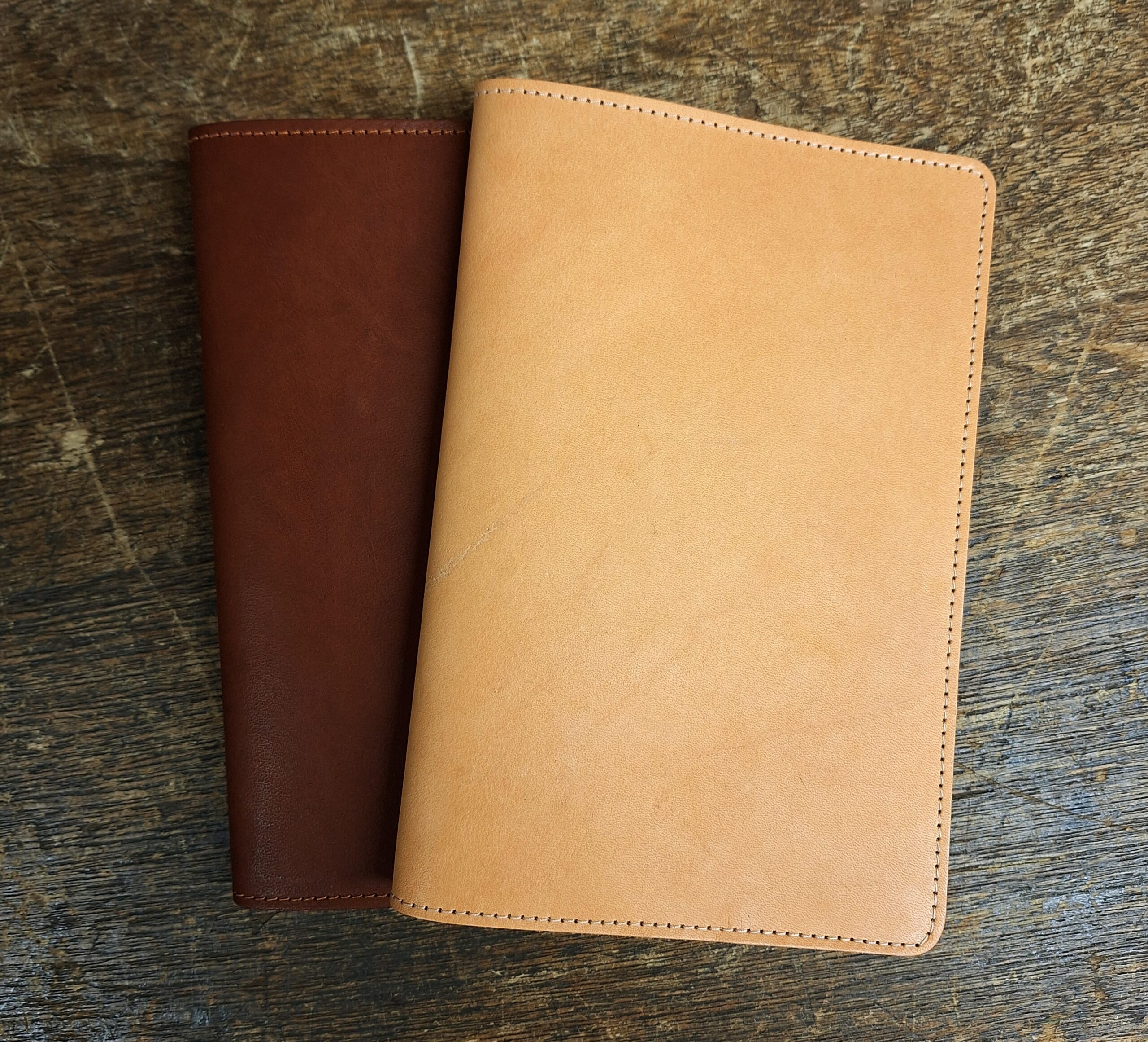 Lederbuchumschlag A5